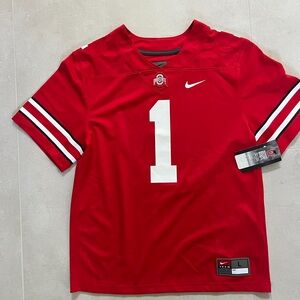 Nike Ohio State Youth Red Team Jersey NWT